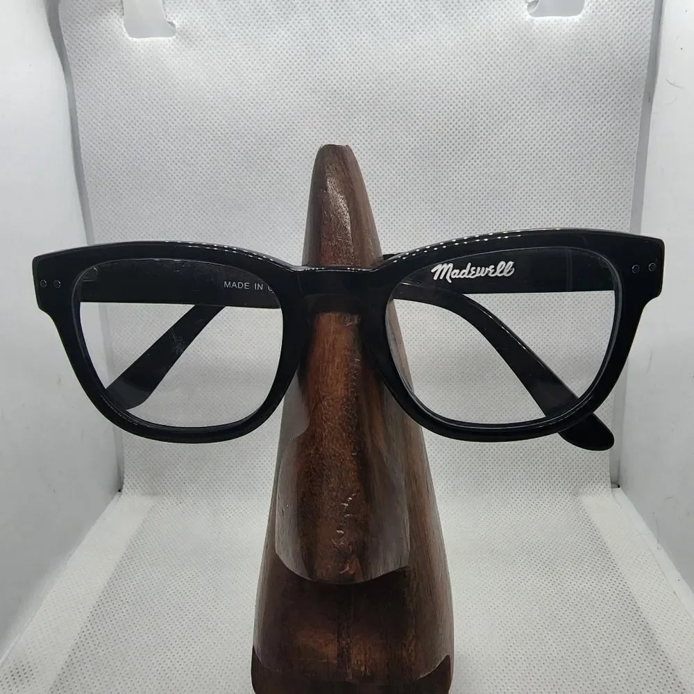 Madewell Black Glasses - Stylish and Sleek Eyewear